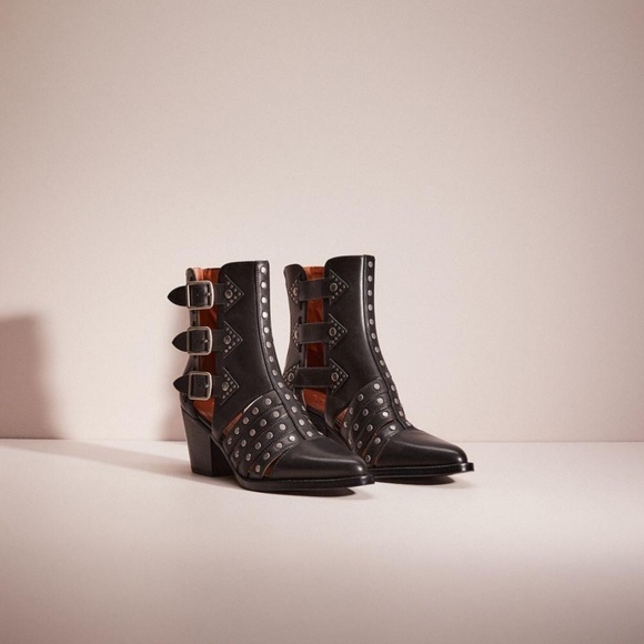 RARE Coach Phoebe Booties - Picture 1 of 6
